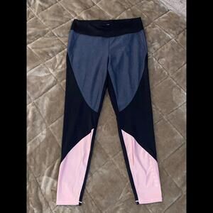 H&M pink and black workout leggings